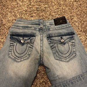 True Religion Julie Skinny Low Rise Jeans Size 23